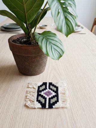2 Tappeti Kilim Miniatura Fatti a Mano