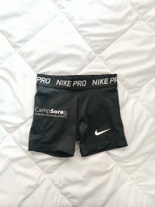 Nike Pro Shorts Gimnasia Mujer Negro