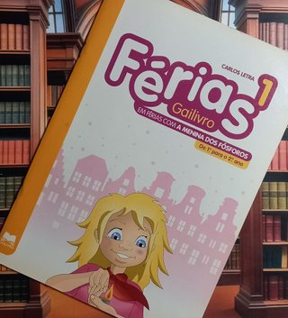 Livro escolar 1o ano - Em Férias com A Menina dos