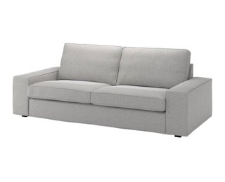 Fodere per divano IKEA Kivik Tallmyra Bianco/Nero