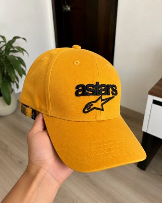 Gorra Alpinestars Amarilla Ajustable Nueva