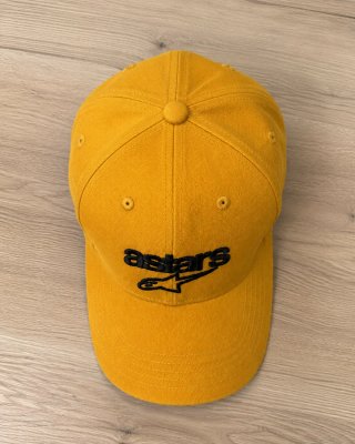 Gorra Alpinestars Amarilla Ajustable Nueva