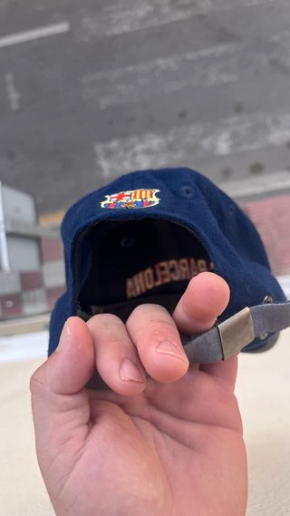 Gorra FC Barcelona Nike Azul Roja