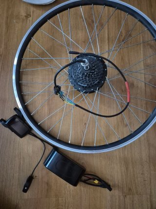 Kit conversión bicicleta eléctrica