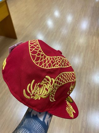 New Era LA Serpenti 7 5/8 60.6cm Rosso Oro