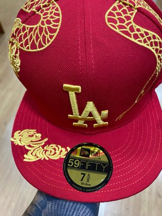 New Era LA Serpenti 7 5/8 60.6cm Rosso Oro