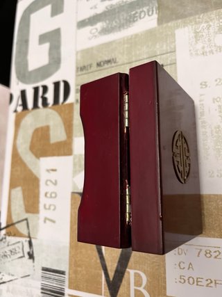 Portagioie vintage in legno