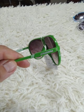 Gafas de sol Cradnra tipo carrera verdes