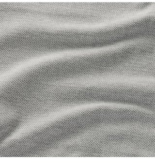 Poggiapiedi IKEA Kivik con fodera Tallmyra grigio e bianco