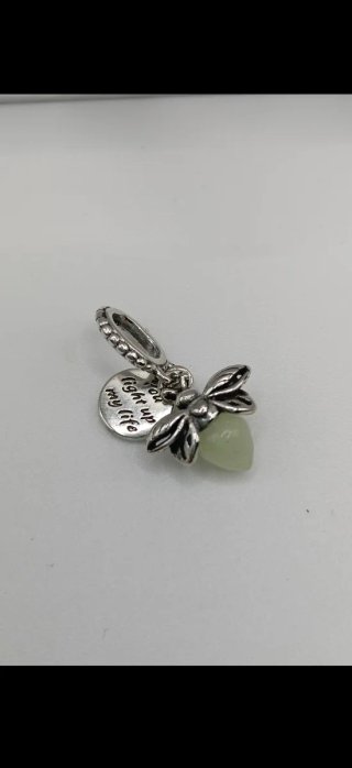 charm Pandora Luciérnaga Brilla en la oscuridad