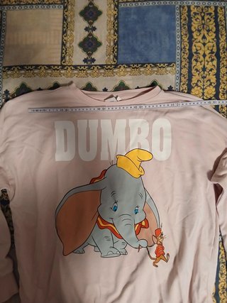 Felpa Dumbo Disney Rosa – Taglia L