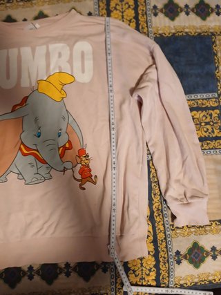 Felpa Dumbo Disney Rosa – Taglia L