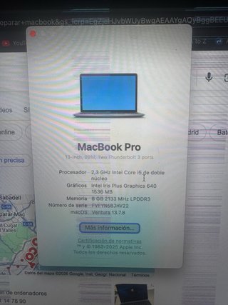 MacBook Pro 13 (piezas)