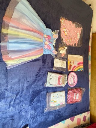 Decoración Unicornio Feliz Cumpleaños 3 Años