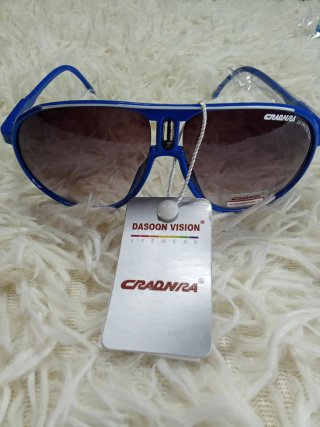 Gafas de sol CRADNRA estilo carrera azul