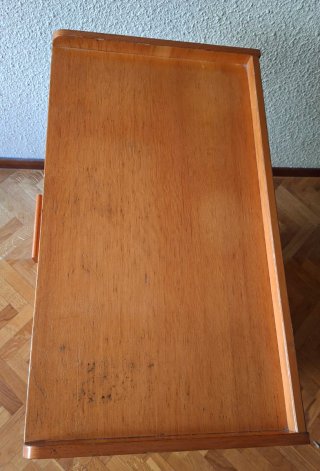 CAJONERA ALTA VINTAGE COMODA MID-CENTURY