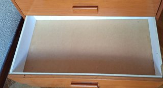 CAJONERA ALTA VINTAGE COMODA MID-CENTURY