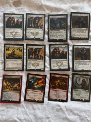 350 Cartas Magic + Cajas y Fundas