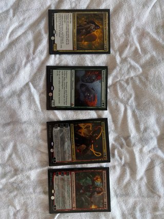 350 Cartas Magic + Cajas y Fundas