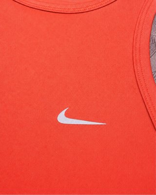 Camiseta Nike Tempo M Mujer Naranja