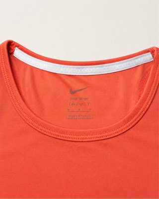 Camiseta Nike Tempo M Mujer Naranja