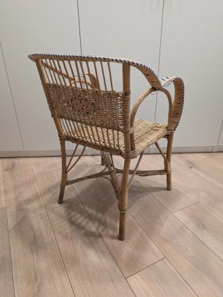Silla de mimbre