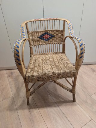 Silla de mimbre