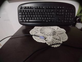 Tastiera per computer nera
