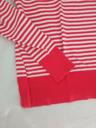 Jersey rayas rojas y blancas