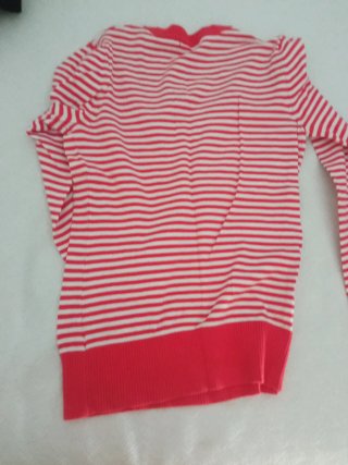 Jersey rayas rojas y blancas