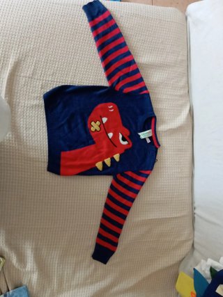 Jersey niño dinosaurio 3 años