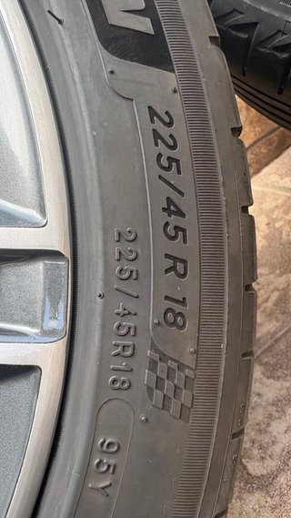 Llantas BMW Doble Medida + Neumáticos