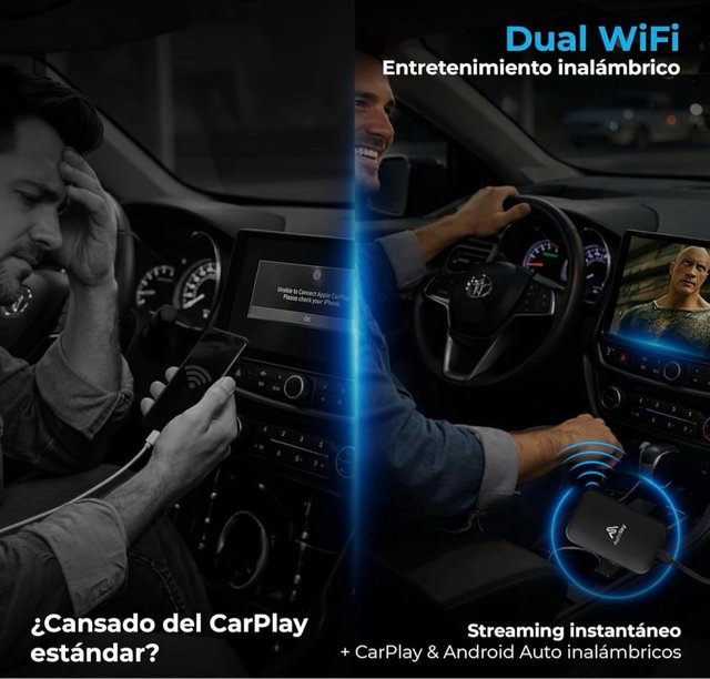 AutoSky Car play Y streaming ( podras ver netflix)