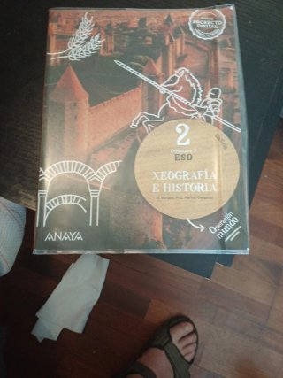 Libros 2°ESO Xeografía e Historia. Buén estado
