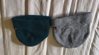 Lote 2 cuellos y 2 gorros invierno