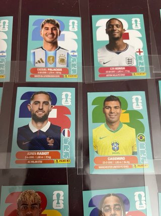 13 cromos Mundial 2026 estrellas