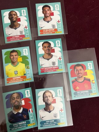 13 cromos Mundial 2026 estrellas