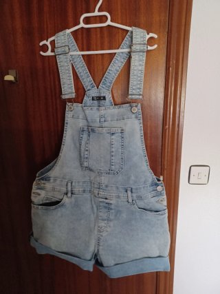 Mono vaquero corto mujer