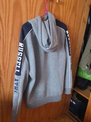 Sudadera Gris Russel Hombre
