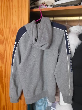 Sudadera Gris Russel Hombre