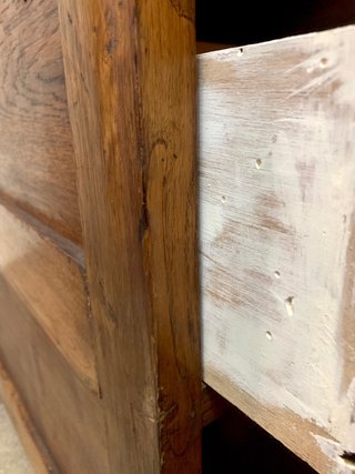 Mueble archivador de madera. Antiguo