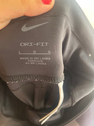 Mallas deportivas Nike negras