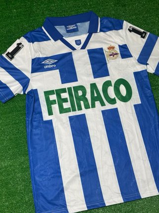Deportivo Coruña - Bebeto 11 - 1996 - Talla XL