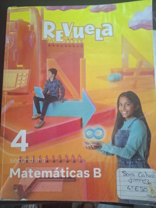 Matemáticas B, 4 secundaria, Revuela