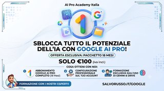 Abbonamento Google AI Pro 18 mesi