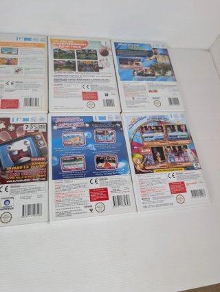 Lotto 10 giochi Nintendo Wii originali