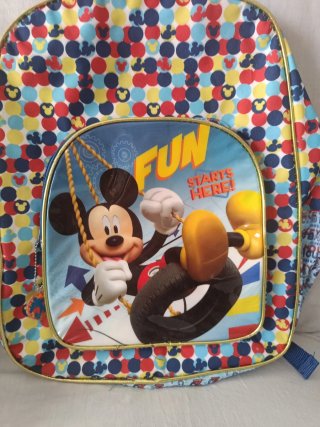 Mochila Escolar Mickey Mouse