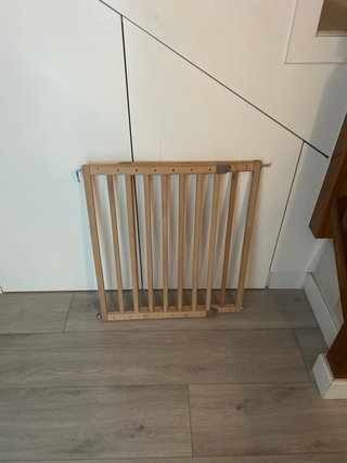 Valla de madera para bebé/escalera