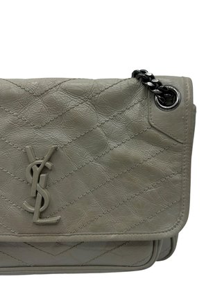 Bolso Saint Laurent Niki Gris
