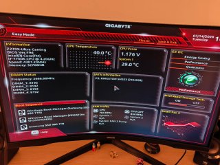 i7 7700k 32GB RAM 2666MHz y Z270xUltra Gaming